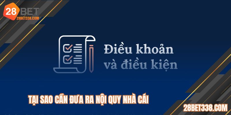 Tầm quan trọng khi đưa ra điều khoản và điều kiện